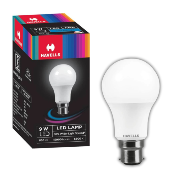 9W Led Lamp (Bulb) WW B22