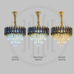 Black Mamba Round Chandelier