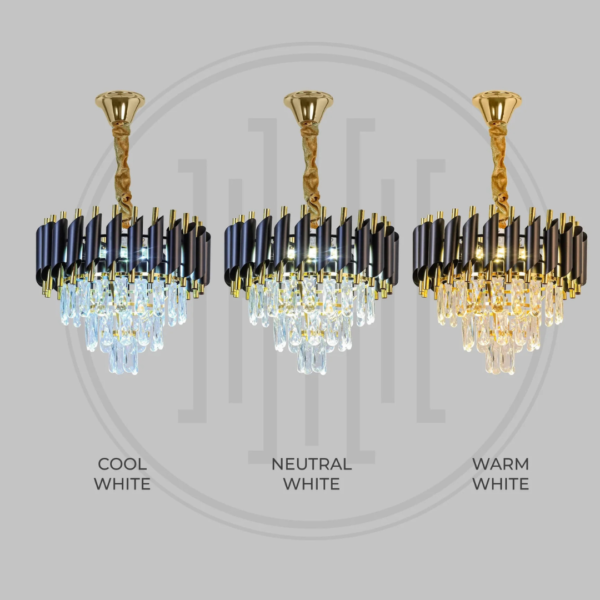 Black Mamba Round Chandelier