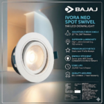 9w Ivora NEO Spot Swivel