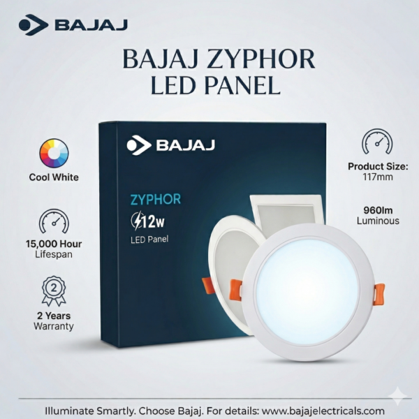 Zyphor 12w Led Panel